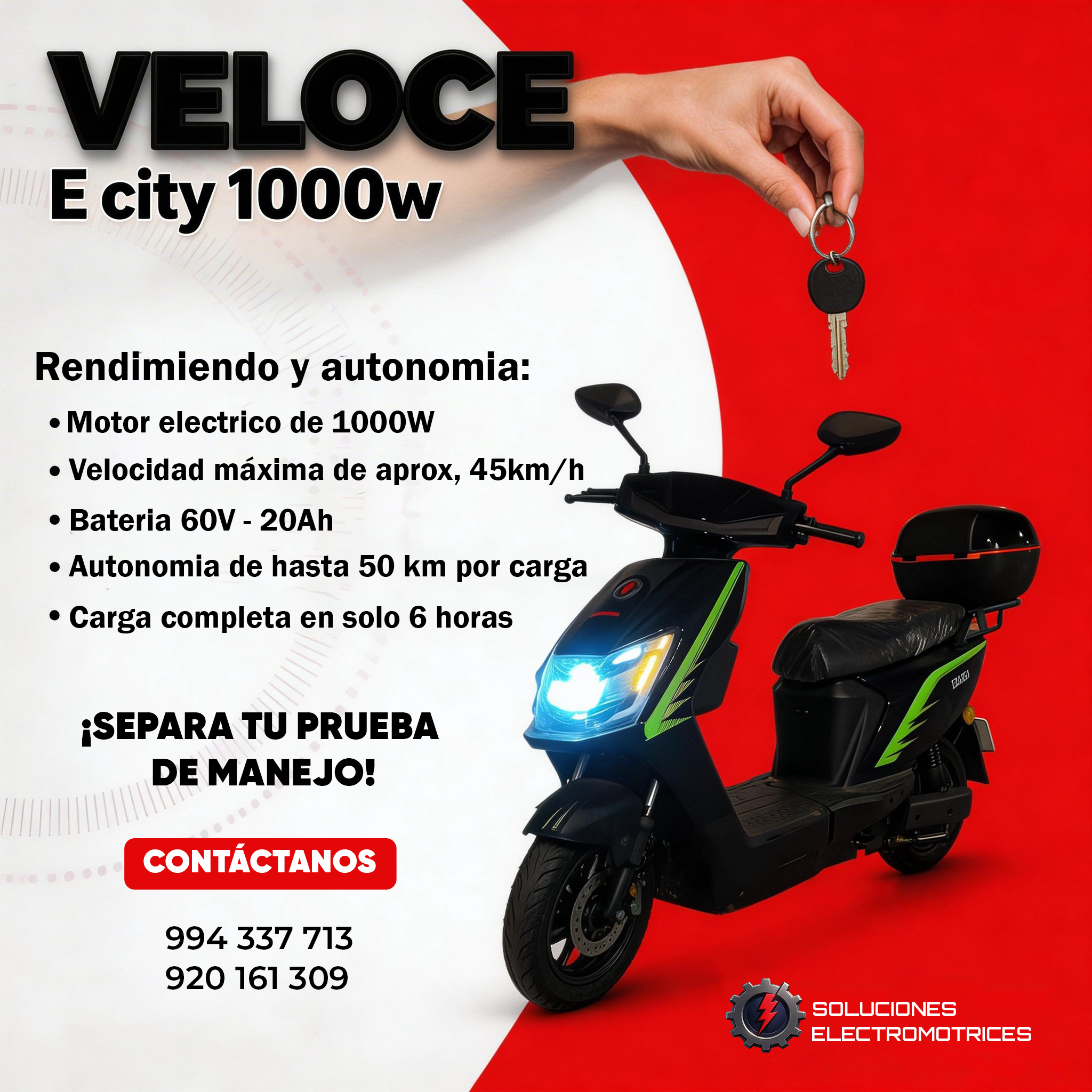 Moto Electromotriz Modelo 2